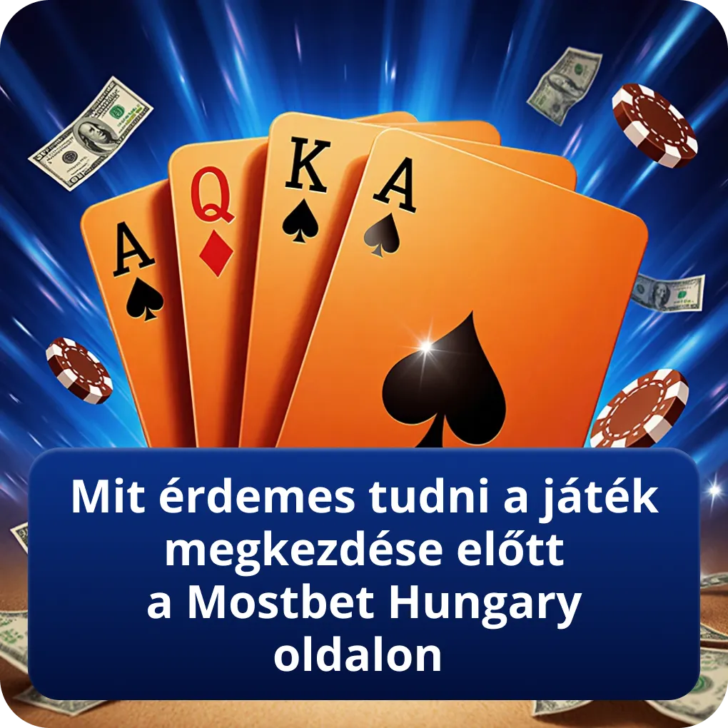 Mit érdemes tudni a játék megkezdése előtt a Mostbet Hungary oldalon