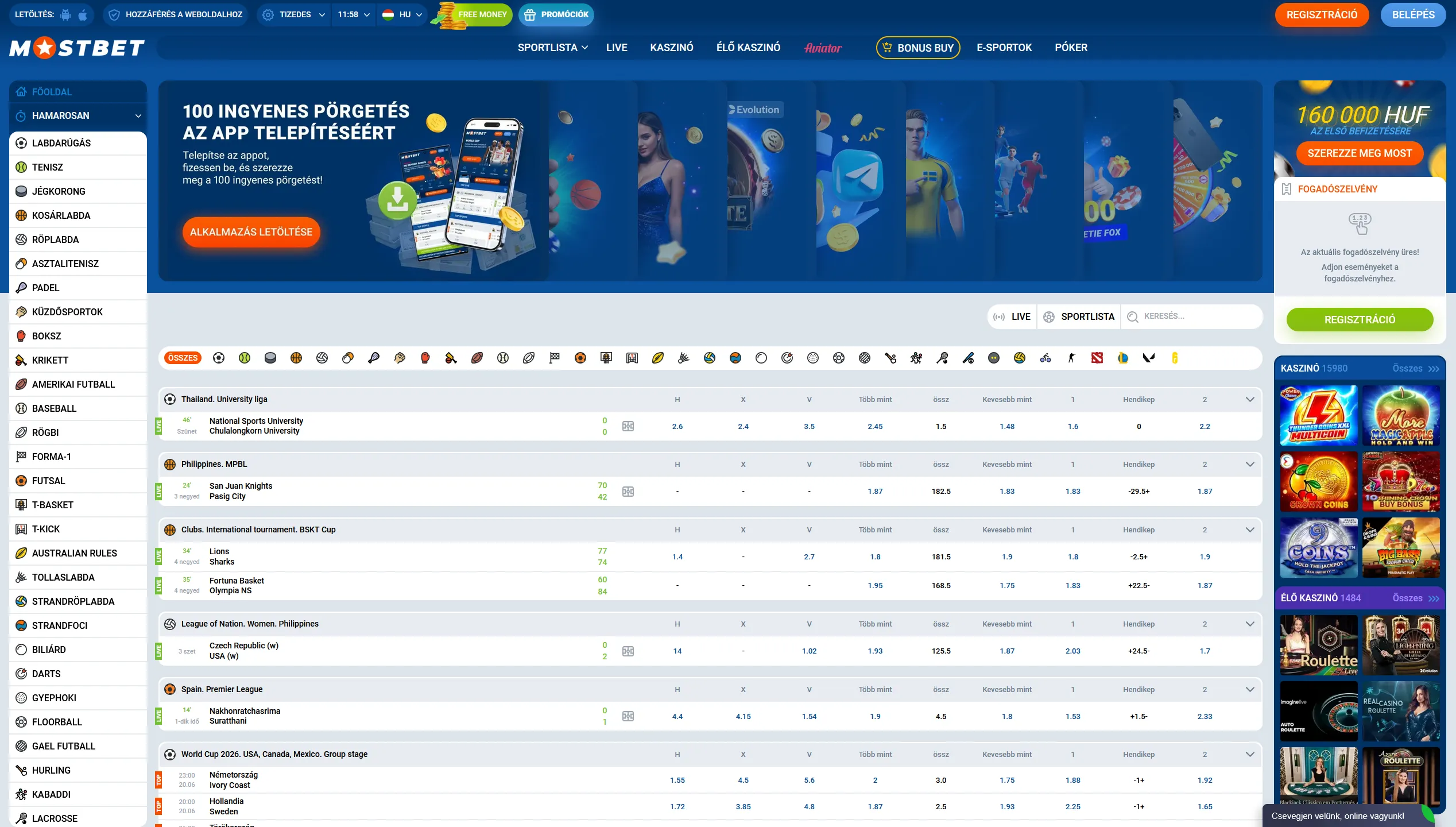 Mostbet App mobilalkalmazás áttekintése