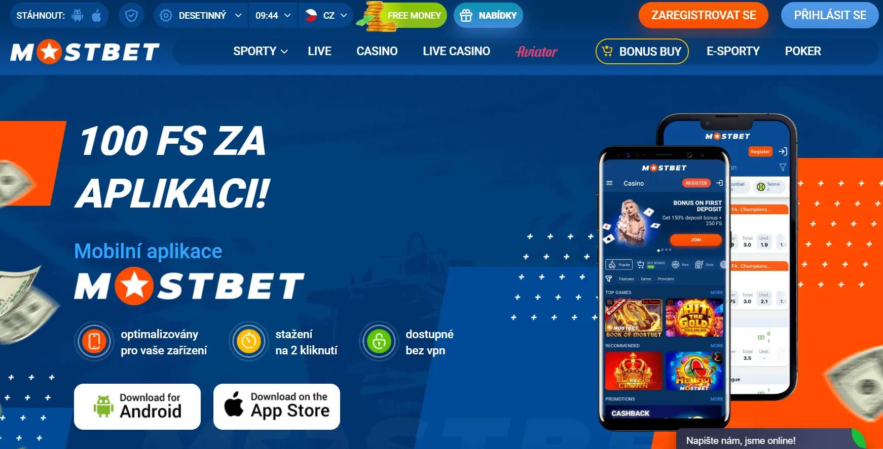 Instalace Mostbet online app na iOS – Mostbet app