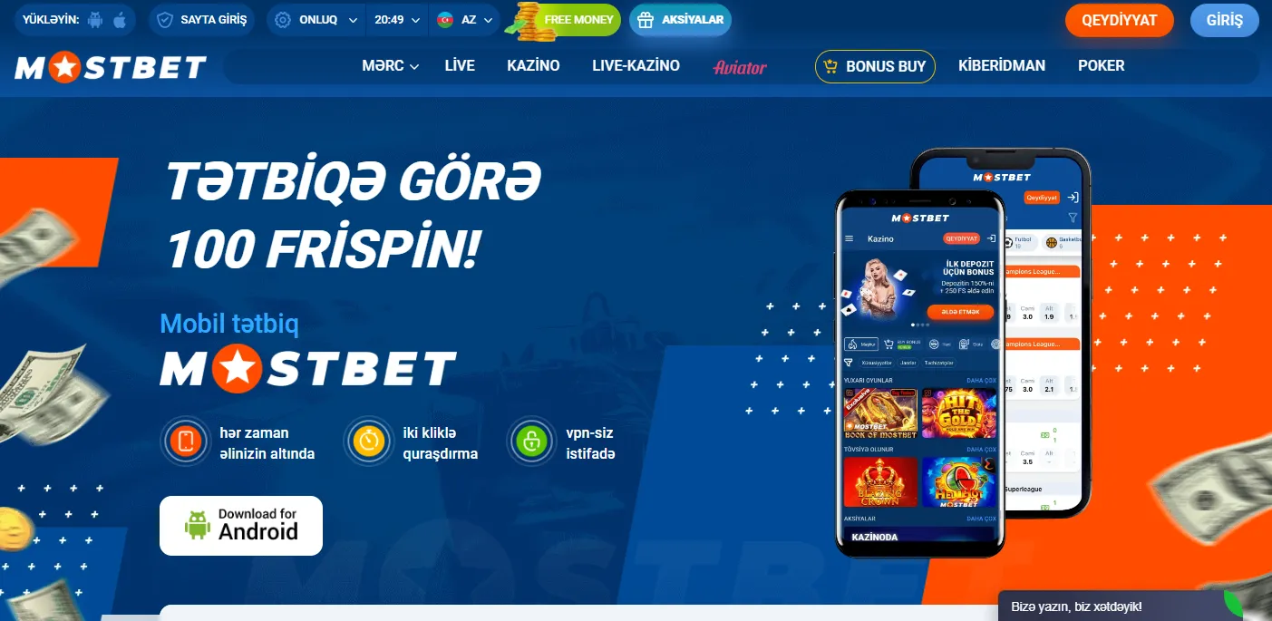 Mostbet app mobil