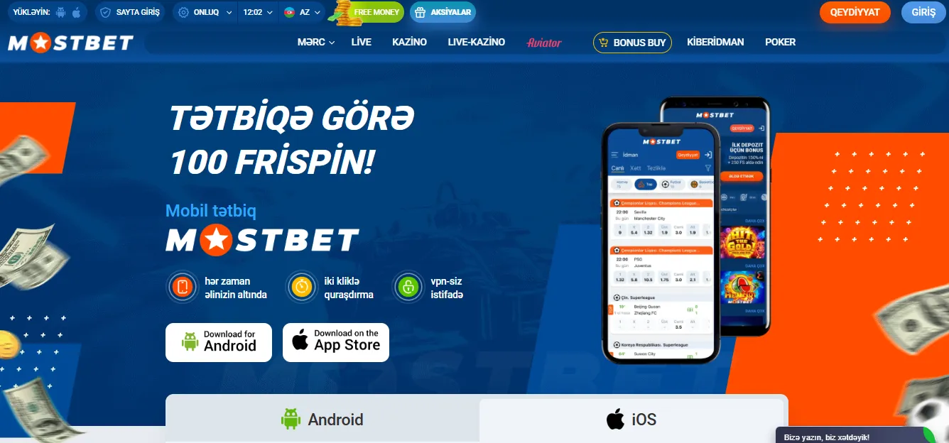 Mostbet mobil tətbiq – Mostbet online platforması
